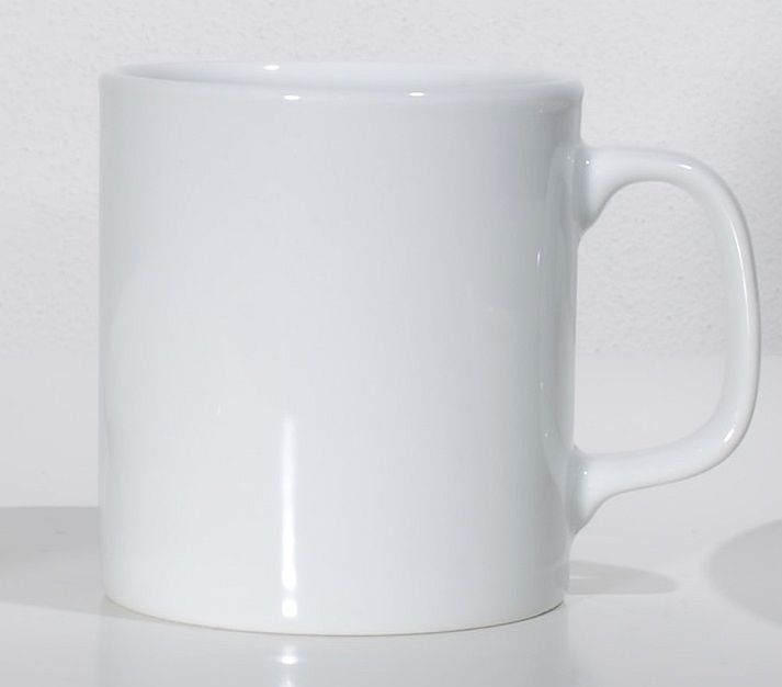 hrnek 225ml KUBA dětský, bílý porcelán