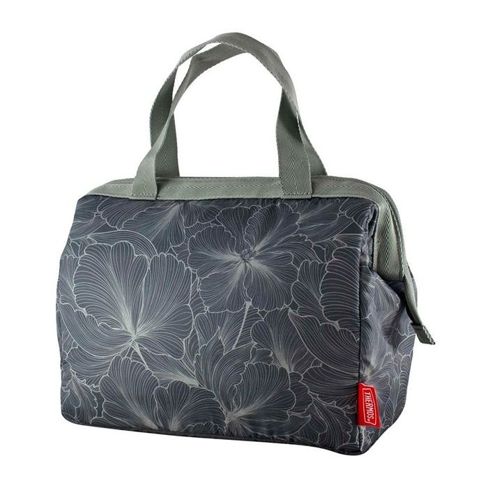 taška chlad.  6,5l FLORAL,  27,5x23x14,5cm, textil